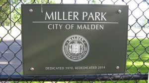 Miller Park Sign